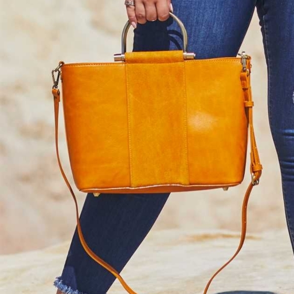 Altar'd State Handbags - Alter'd State Convertible Boho Suede Crossbody